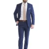 David Major French Blue Suit