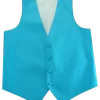 Turquoise Romance Ties & Vest